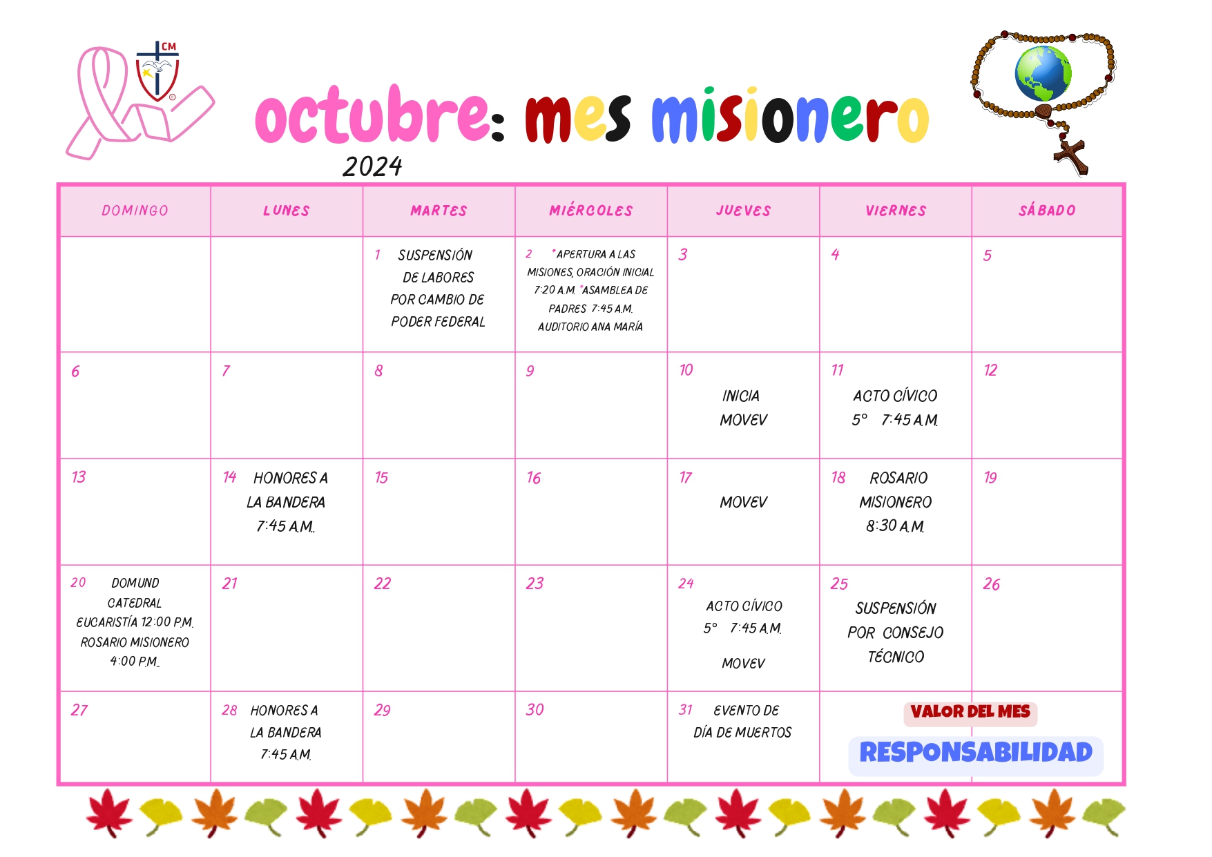 Octubre Primaria