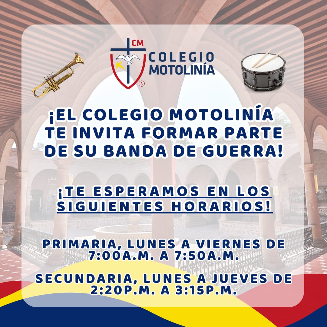 Invitación Banda de Guerra Sep. 2024