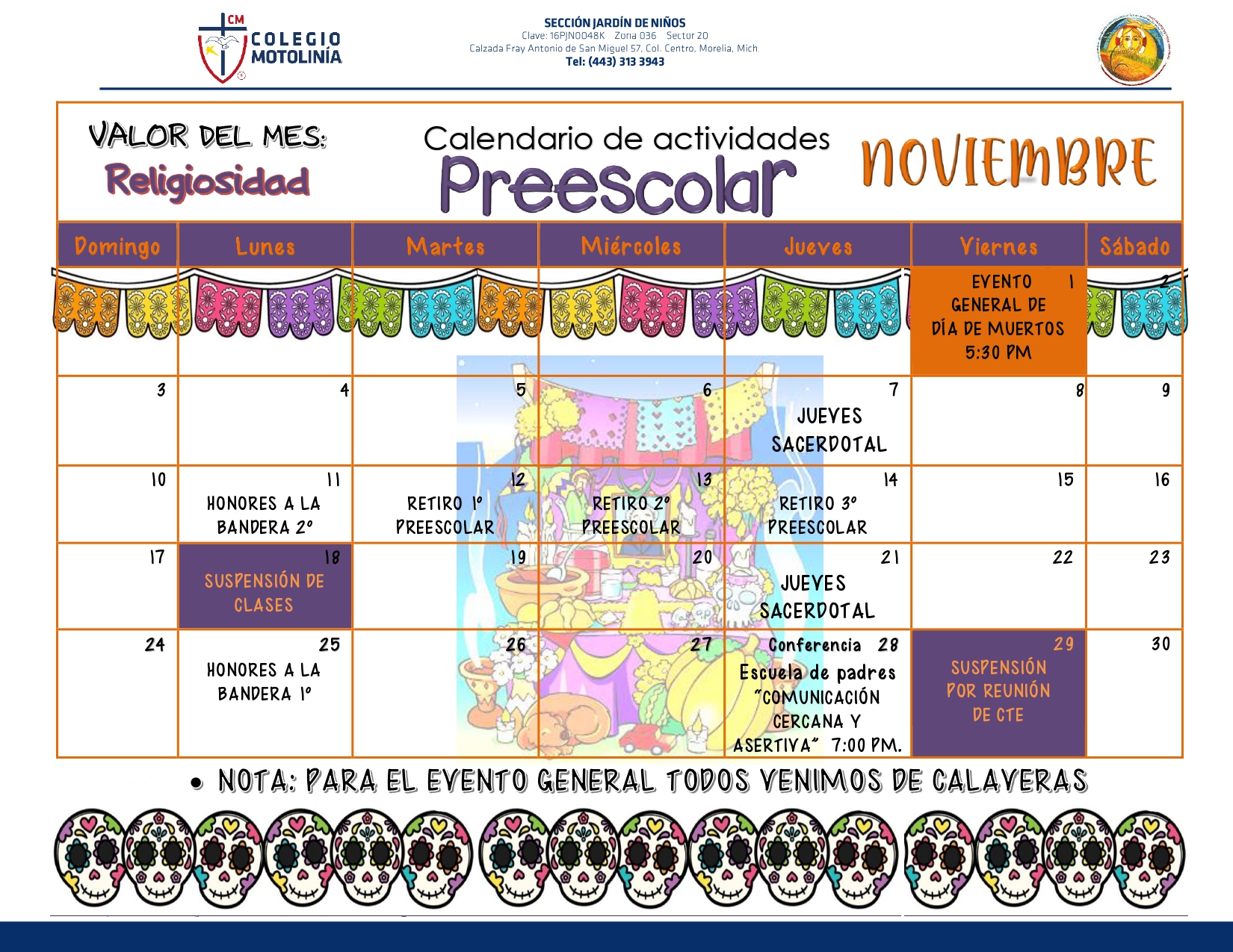 Noviembre Preescolar