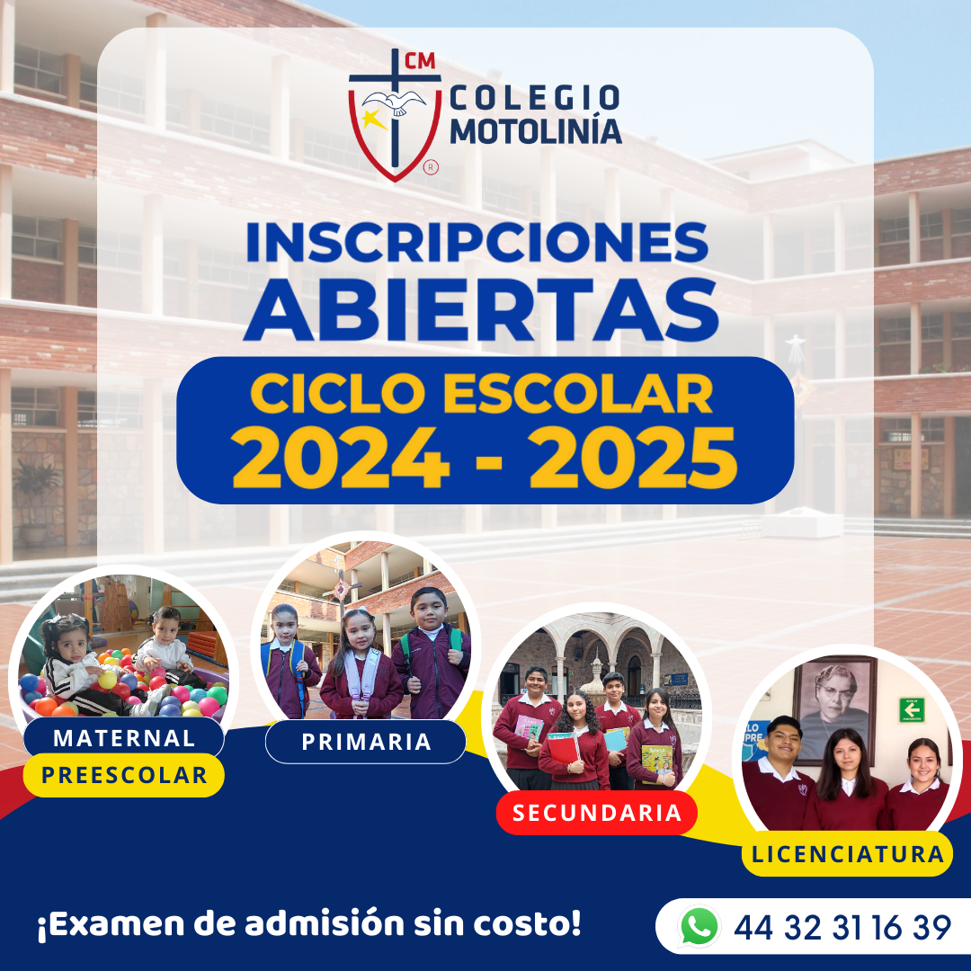 Inscripciones Abiertas Agosto 2024